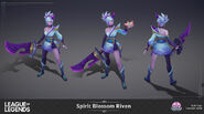 Spirit Blossom Riven Model 3 (by Riot Artist Kylie Jayne Gage)