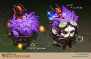 Dragon Trainer Heimerdinger Concept 4 (by Riot Artist Vlad Bacescu)