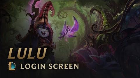 Lulu, the Fae Sorceress - Login Screen