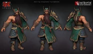 Warring Kingdoms Tryndamere Model (by Riot Artist Drew Gamble)