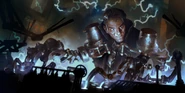 Augmented Experimenter "Legends of Runeterra" Illustration (by Riot Contracted Artists Sixmorevodka Studio)