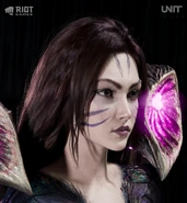 Kai'Sa "The Call" Model 18 (by Riot Contracted Artists Unit Image)