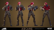 Vi "Arcane" Model 11 (by Riot Contracted Artists Fortiche Productions)