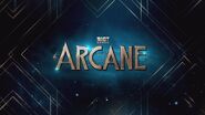 "Arcane" Series Trailer (2019) Logo (by Riot Contracted Artists Fortiche Productions)