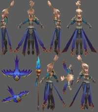 Siegreiche Janna Model