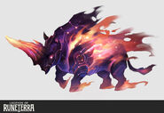 Targon "Legends of Runeterra" Concept 4 (by Riot Artist Qinghao 'Tooth Wu' Wu)