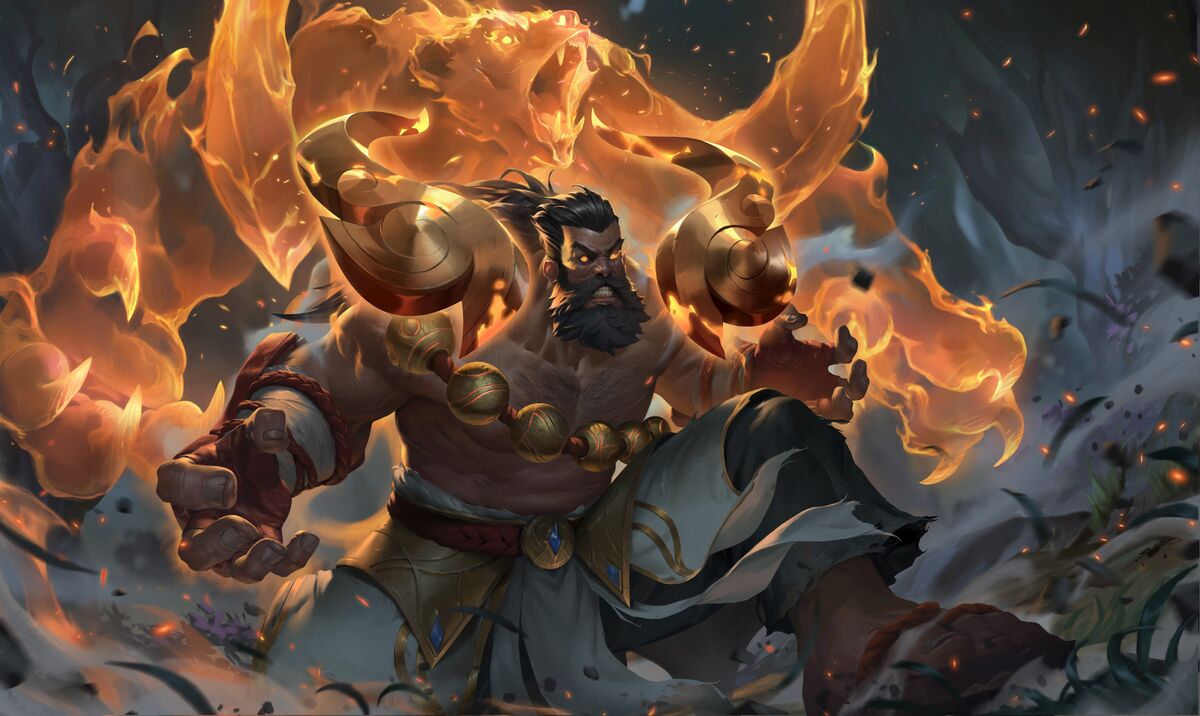 Udyr Spirit Guard Fix (+ All Skins Upscaled) Custom Mod // LoL