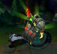 Срабатывание усиленной автоатаки