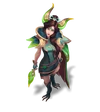 Xayah BravePhoenix (Emerald)