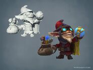 Master Arcanist Ziggs Model (by Riot Artists DragonFly Studio)