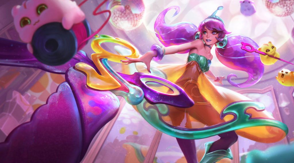 Harpy Gwen, a custom skin i made for @leagueoflegends @riotgames. , en