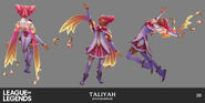 Star Guardian Taliyah Model 1 (by Riot Contracted Artist Martin Ke)