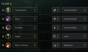 Custom bot ai levels