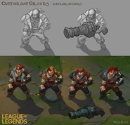 Cutthroat Graves Concept 1 (by Riot Artist Wesley Keil)