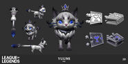 EDG Yuumi Model 5 (by Riot Contracted Artist Siao Sia)