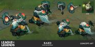 Shan Hai Scrolls Bard Concept 1 (by Riot Contracted Artist Roy Zhang)