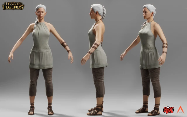 Jhin "Mind of the Virtuoso" Concept 2 (by Riot Contracted Artist Hasan Bajramović)