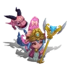 Lulu DragonTrainer (Rose Quartz)