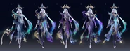 Winterblessed Diana Concept 2 (by Riot Artist Rheekyo Lee)