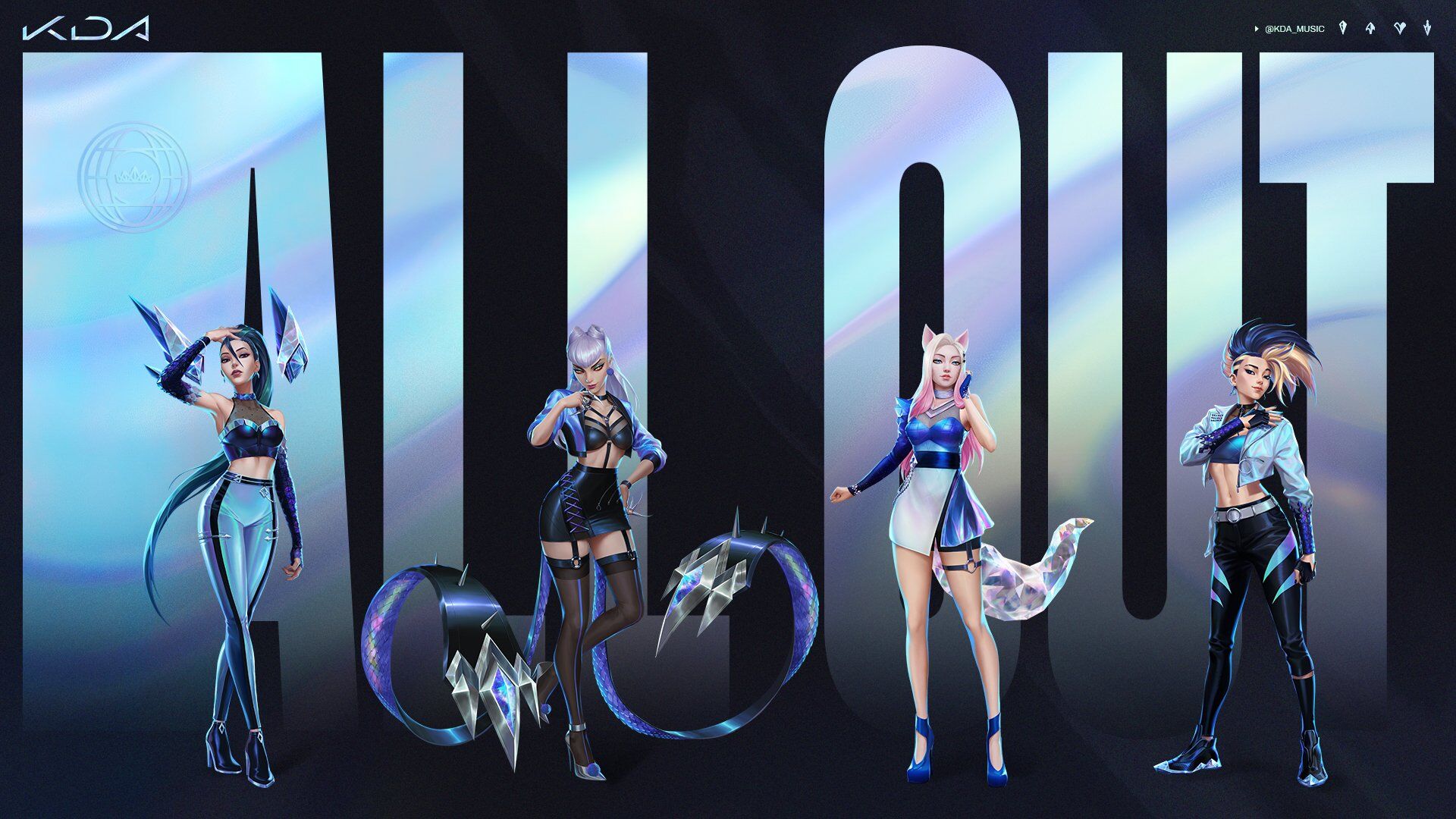 Music Skins Kda League Of Legends Wiki Fandom Evelynn wallpapers gallery includes champion splash art, official artwork and best fanart. music skins kda league of legends