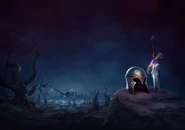 Vel'Koz "First Contact" Illustration 7 (by Riot Contracted Artist Flavio Hoffe)