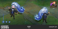 EDG Zoe Concept 3 (by Riot Contracted Artist Yinfeng Zhao)