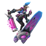 Ekko Chromacrash WR Promo 01.png (437 KB) Chromacrash Ekko "Wild Rift" Promo