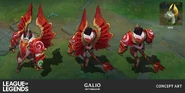 Mythmaker Galio Concept 1 (by Riot Contracted Artist Kudos Productions)
