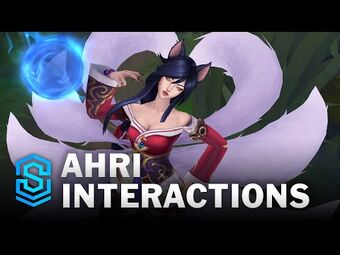 ahri league of legends in game