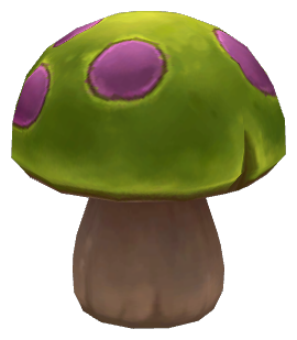 Teemo Mushroom Trap Render