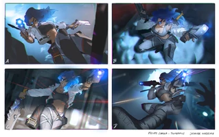 PsyOps-Samira Splash Konzept 2 (vom Riot-Künstler Jennifer Wuestling)