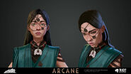 Princess Noxian Prisoner "Arcane" Model 2 (by Riot Contracted Artists Fortiche Productions)