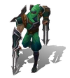 Zed Shockblade (Emerald)