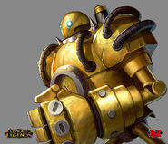 Season 2019 Blitzcrank Promo (by Riot Artist T.J. Geisen)