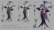 Ionia "Legends of Runeterra" Concept 27 (by Riot Contracted Artist Loiza Chen)