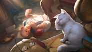 Professor Von Yipp "To Herd A Cat" Illustration (by Riot Contracted Artists Grafit Studio)