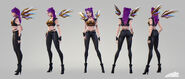 K/DA Kai'Sa "POP/STARS" Concept 2 (by Riot Artist Thibaut Granet)