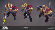 Battle Academia Garen Model 2 (by Riot Contracted Artist Martin Ke)