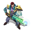 Graves BattleProfessor (Turquoise)