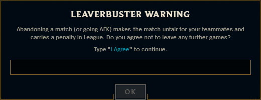 leaverbuster lol что это