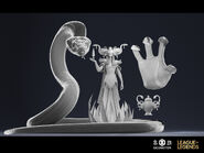 Porcelain Lissandra "A Hero Awakens" Model 1 (by Riot Contracted Artists IDEOMOTOR Studio)