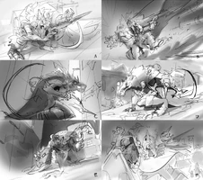 Eiskönig Twitch Splash Konzept 1 (vom Riot-Künstler Mingchen Shen)