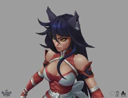 Ahri "Ruined King" Model 1 (by Riot Contracted Artists DragonFly Studio)