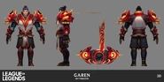 Mythmaker Garen Model 2 (by Riot Contracted Artists Kudos Productions)