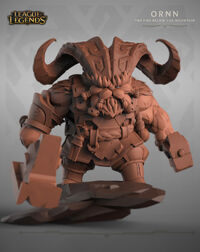 Ornn Model 1 (vom Riot-Künstler Daniel Orive)