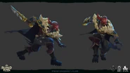 Pyke "Ruined King" Model 1 (by Riot Contracted Artists DragonFly Studio)