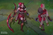 Blood Moon Diana Concept (by Riot Artist Sunny 'Kindlejack' Koda)