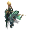Rell BattleQueen (Turquoise)