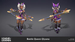 Made some Battle Queen Chromas : r/QiyanaMains