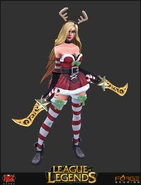 Slay Belle Katarina Model 3 (by Riot Artist Hector Moran)